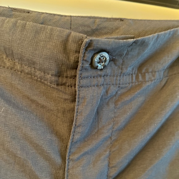 Columbia PFG Women's 8 Fishing Pants Roll Up Black Omni Shade Hiking, walking. - Picture 3 of 12